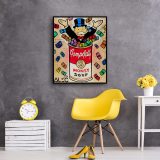 Money soup HD Canvas Print Home Decor Paintings Wall Art Pictures