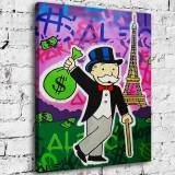 Rich man HD Canvas Print Home Decor Paintings Wall Art Pictures