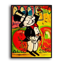 Rich man inkjet HD Canvas Print Home Decor Paintings Wall Art Pictures