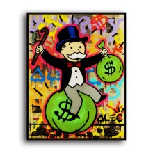 Rich man HD Canvas Print Home Decor Paintings Wall Art Pictures