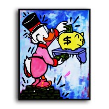 Scrooge McDuck HD Canvas Print Home Decor Paintings Wall Art Pictures