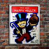 Rich man HD Canvas Print Home Decor Paintings Wall Art Pictures