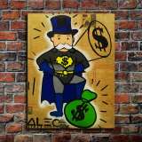 Rich superman HD Canvas Print Home Decor Paintings Wall Art Pictures