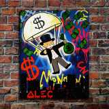 Rich man HD Canvas Print Home Decor Paintings Wall Art Pictures