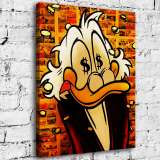 Scrooge McDuck HD Canvas Print Home Decor Paintings Wall Art Pictures