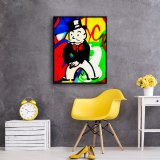 Rich man HD Canvas Print Home Decor Paintings Wall Art Pictures