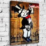 Rich man HD Canvas Print Home Decor Paintings Wall Art Pictures