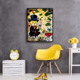 Master blowing the horn HD Canvas Print Home Decor Paintings Wall Art Pictures