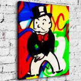 Rich man HD Canvas Print Home Decor Paintings Wall Art Pictures