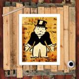 Rich man HD Canvas Print Home Decor Paintings Wall Art Pictures