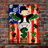 Rich man HD Canvas Print Home Decor Paintings Wall Art Pictures