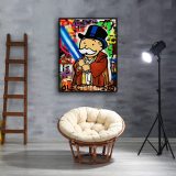 Rich man HD Canvas Print Home Decor Paintings Wall Art Pictures
