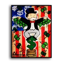 Rich man HD Canvas Print Home Decor Paintings Wall Art Pictures