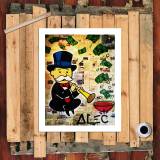 Master blowing the horn HD Canvas Print Home Decor Paintings Wall Art Pictures