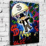 Rich man HD Canvas Print Home Decor Paintings Wall Art Pictures