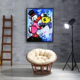 Scrooge McDuck HD Canvas Print Home Decor Paintings Wall Art Pictures