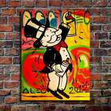 Rich man inkjet HD Canvas Print Home Decor Paintings Wall Art Pictures