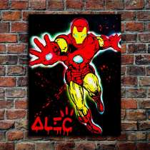 Iron Man HD Canvas Print Home Decor Paintings Wall Art Pictures