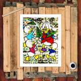 Scrooge McDuck HD Canvas Print Home Decor Paintings Wall Art Pictures