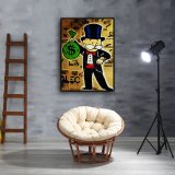 Rich man HD Canvas Print Home Decor Paintings Wall Art Pictures