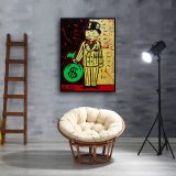 Rich man HD Canvas Print Home Decor Paintings Wall Art Pictures