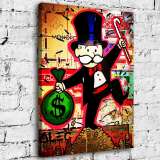 Rich man HD Canvas Print Home Decor Paintings Wall Art Pictures