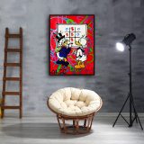 Scrooge McDuck HD Canvas Print Home Decor Paintings Wall Art Pictures