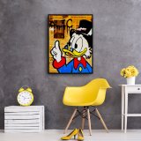 Scrooge McDuck HD Canvas Print Home Decor Paintings Wall Art Pictures