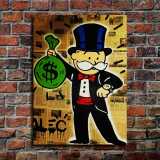 Rich man HD Canvas Print Home Decor Paintings Wall Art Pictures