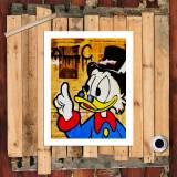 Scrooge McDuck HD Canvas Print Home Decor Paintings Wall Art Pictures