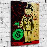 Rich man HD Canvas Print Home Decor Paintings Wall Art Pictures