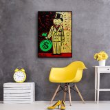 Rich man HD Canvas Print Home Decor Paintings Wall Art Pictures