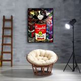 Rich people in cans HD Canvas Print Home Decor Paintings Wall Art Pictures