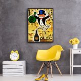 Rich man HD Canvas Print Home Decor Paintings Wall Art Pictures