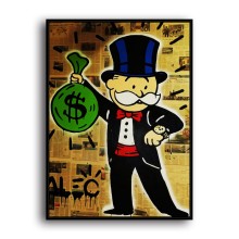 Rich man HD Canvas Print Home Decor Paintings Wall Art Pictures