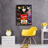 Rich people in cans HD Canvas Print Home Decor Paintings Wall Art Pictures