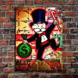 Rich man HD Canvas Print Home Decor Paintings Wall Art Pictures