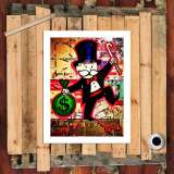 Rich man HD Canvas Print Home Decor Paintings Wall Art Pictures