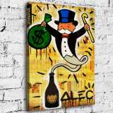 Rich man HD Canvas Print Home Decor Paintings Wall Art Pictures