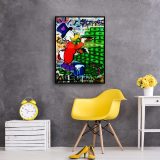 Scrooge McDuck HD Canvas Print Home Decor Paintings Wall Art Pictures