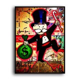 Rich man HD Canvas Print Home Decor Paintings Wall Art Pictures