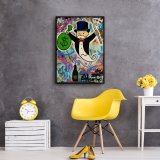 Rich man ghost HD Canvas Print Home Decor Paintings Wall Art Pictures