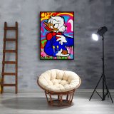 Scrooge McDuck HD Canvas Print Home Decor Paintings Wall Art Pictures