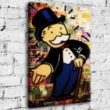 Rich man HD Canvas Print Home Decor Paintings Wall Art Pictures