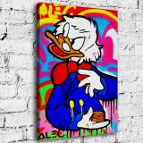 Scrooge McDuck HD Canvas Print Home Decor Paintings Wall Art Pictures