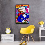 Scrooge McDuck HD Canvas Print Home Decor Paintings Wall Art Pictures