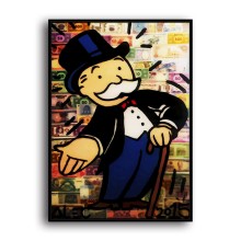 Rich man HD Canvas Print Home Decor Paintings Wall Art Pictures