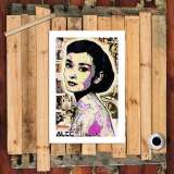 Audrey Hepburn HD Canvas Print Home Decor Paintings Wall Art Pictures