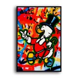 Scrooge McDuck HD Canvas Print Home Decor Paintings Wall Art Pictures