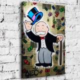 Rich man HD Canvas Print Home Decor Paintings Wall Art Pictures